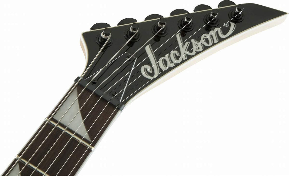 Jackson JS Series Rhoads JS32T, Amaranth Fingerboard, White with Black Bevels (2910127577)