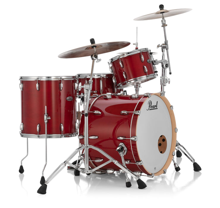 Pearl PMX Professional Series 3-Piece Drum Shell Pack 22/16/12 Sequoia Red Optimount