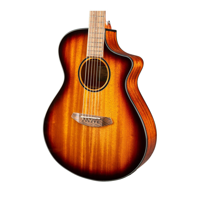 Breedlove ECO Discovery S Concert CE Acoustic-Electric Guitar - Edgeburst African Mahogany