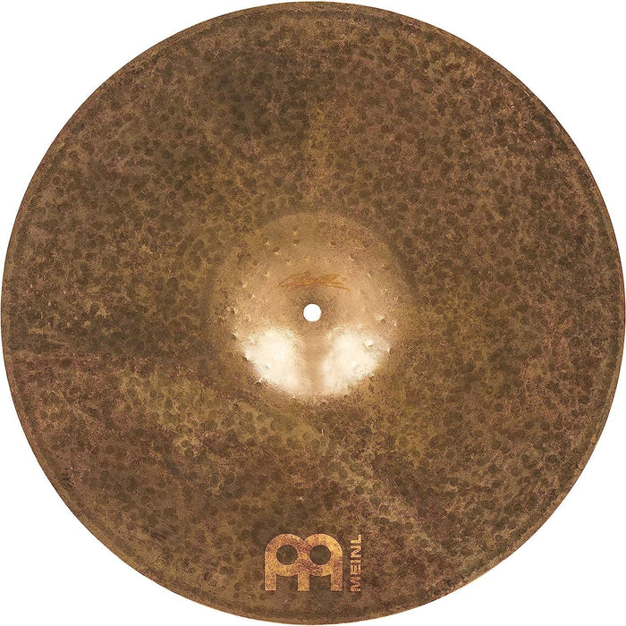 Meinl Cymbals Byzance 18" Dual Crash — MADE IN TURKEY — Hand Hammered B20 Bronze, 2-YEAR WARRANTY, inch (B18DUC)