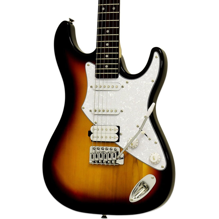 Aria 714 Standard Electric Guitar - 3-Tone Burst