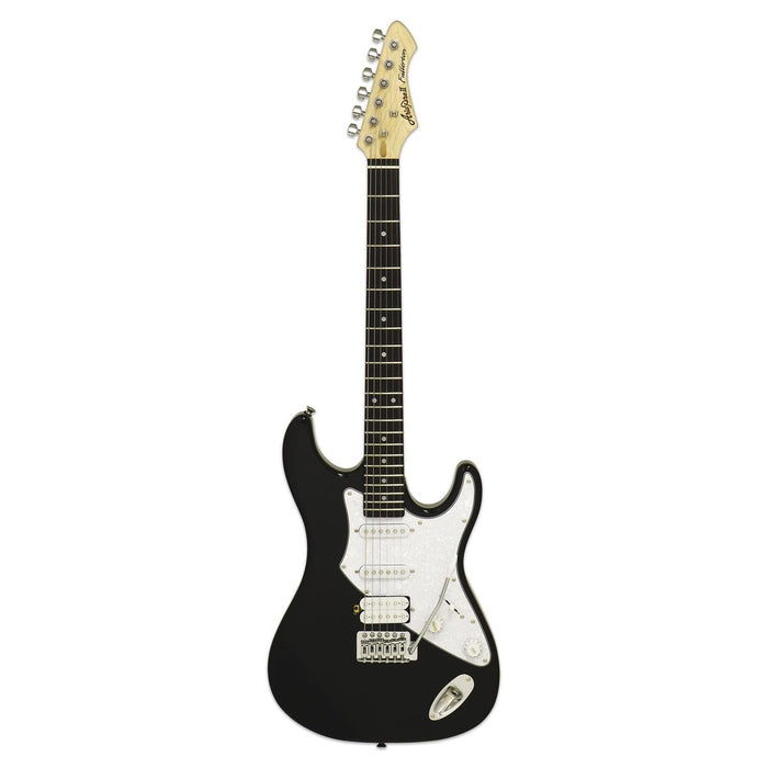 Aria 714 Standard Electric Guitar - Black