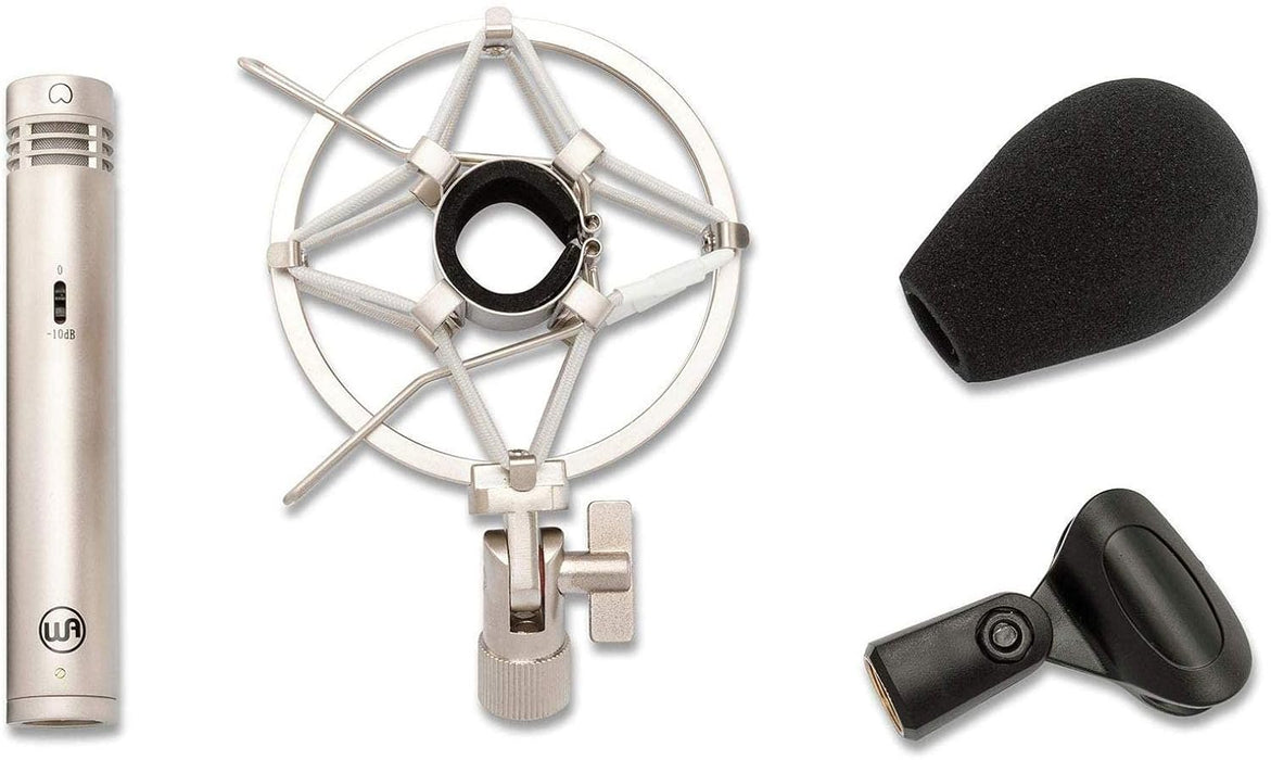 Warm Audio WA-84 Small-Diaphragm Condenser Microphone - Nickel
