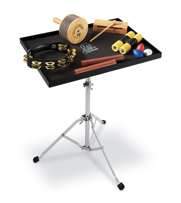 Latin Percussion LPA521 LP Aspire Trap Table Black 26" x 16"