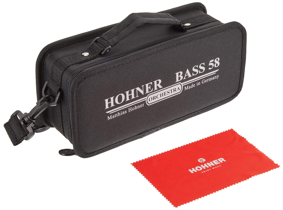 Hohner Bass 58 Harp Orchestral Harmonica