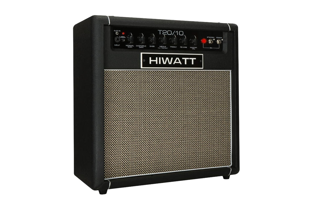 Hiwatt TB20/10 2-Channel Electric Guitar Amplifier Combo with Spring Reverb, 20 Watts, 12 Inch Speaker