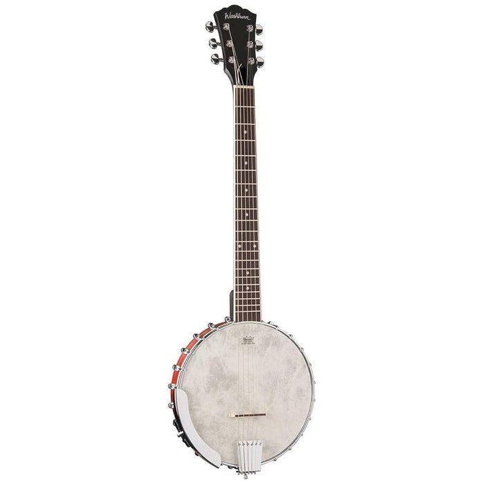 Washburn Americana Series B6-A 6-string Open Back Banjo