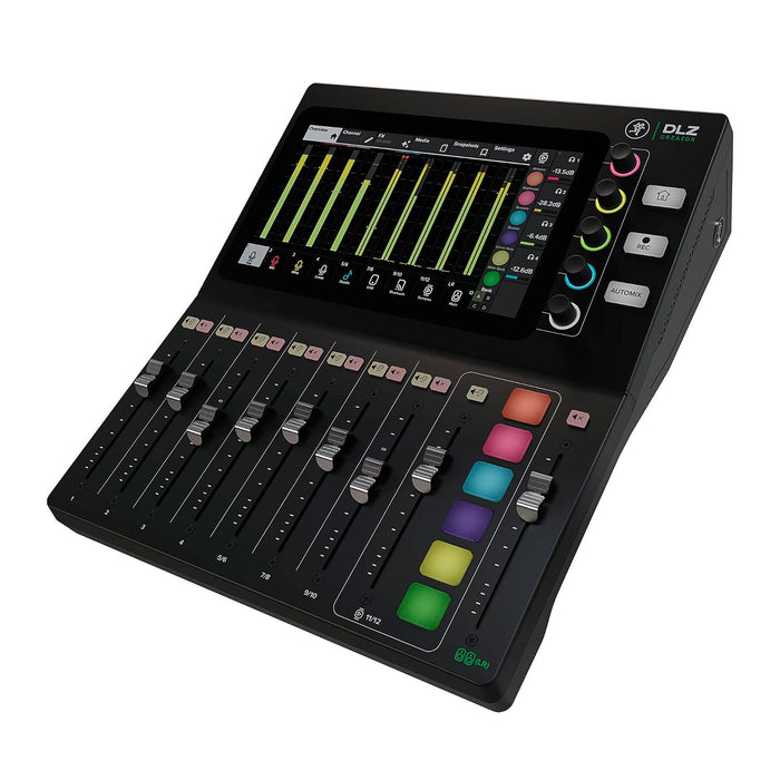 Mackie DLZ Creator Adaptive Digital Mixer for Podcasting, Streaming and YouTube with User Modes, Mix Agent Technology, Auto Mix, Onyx80 Mic Preamps