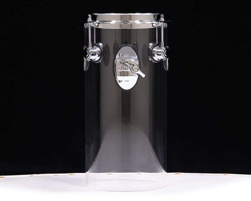 DW Design Rata Tom 6x12 w/TB12 - Clear Acrylic