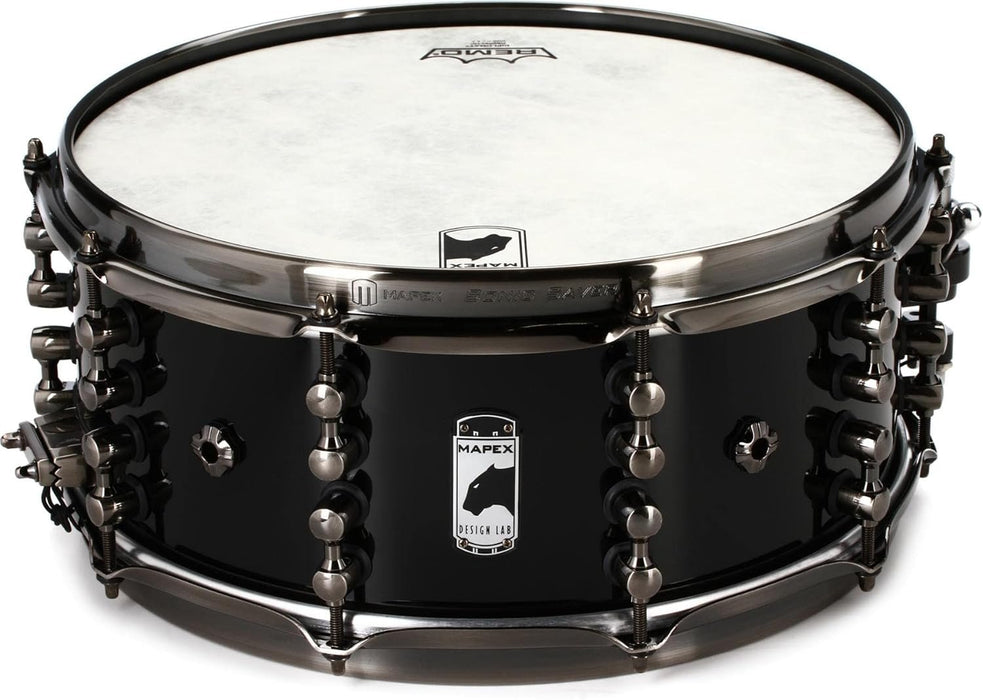 Mapex Black Panther Design Lab Maximus Snare Drum - 6 x 14 inch - Piano Black