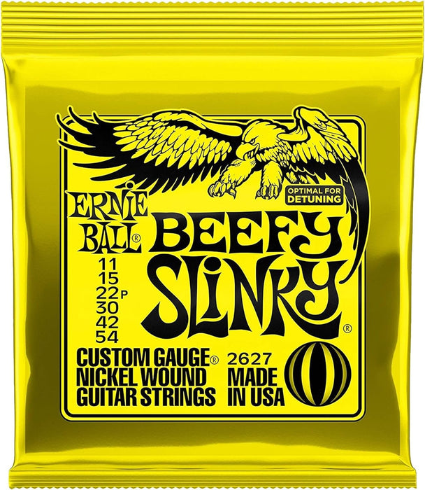 Ernie Ball Beefy Slinky 11-54 - 3-Pack Bundle (P02627)