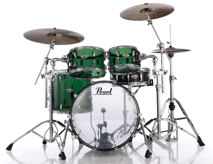 Pearl Crystal Beat 4-Piece Shell Pack w/ 22" Bass Drum - Emerald Glass (CRB524P/C754)