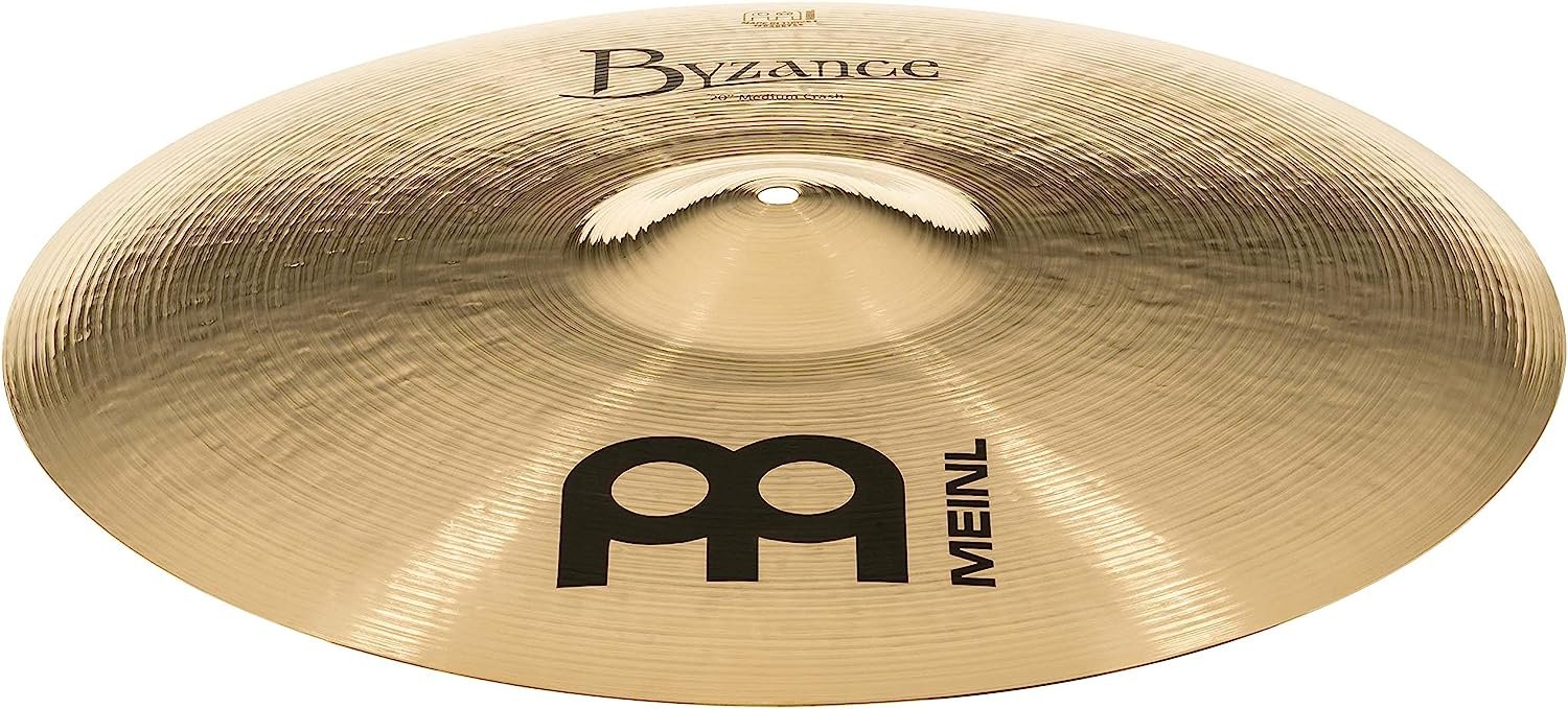 Meinl Cymbals Byzance 20" Extra Dry Thin Crash — MADE IN TURKEY — Hand Hammered B20 Bronze, 2-YEAR WARRANTY, B20EDTC