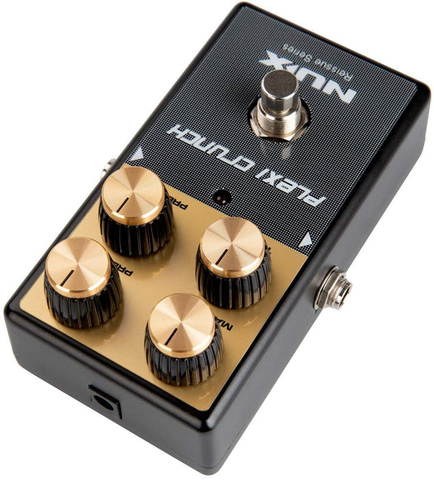 NUX Plexi Crunch Guitar Distortion Effect Pedal High Gain Distortion Tone, Classic British High Gain Tone