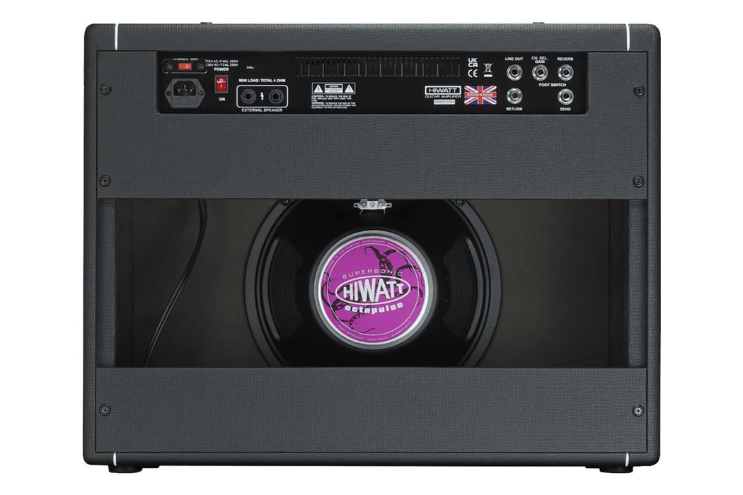Hiwatt Super Leeds 150R Combo, 2-Channel Electric Guitar Amplifier, 150 Watts, 22.64x27.76x13.78 Inches, 55.01 Pounds