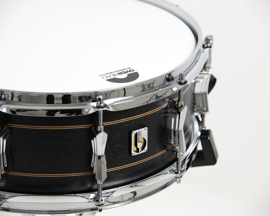 British Drum Co. MER-14-65-SN Merlin Series Maple and Birch Snare 14" x 6.5"