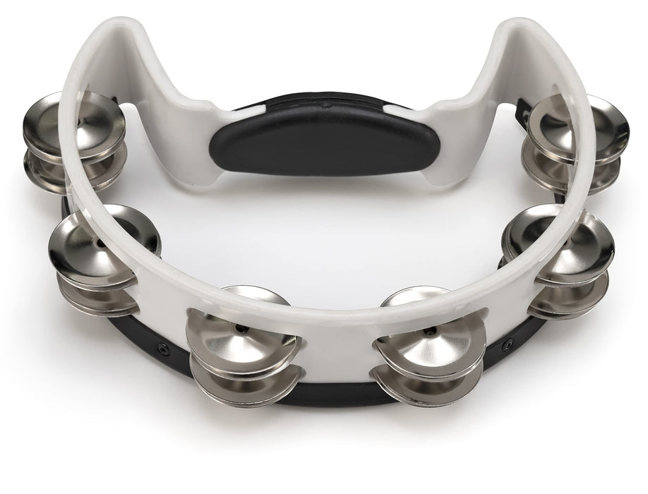Pearl Drum Set Tambourine, White (PTM10SHX)