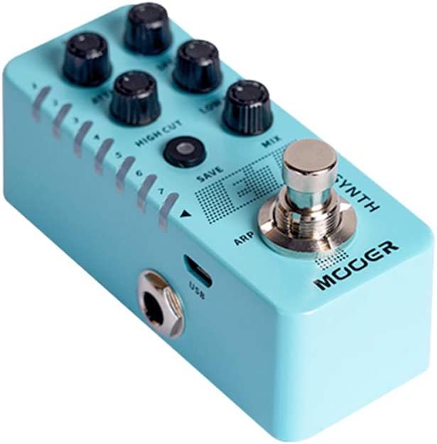 MOOER R7 Reverb 7 Different, Rich and Classic Reverb Types from the Church to Cave Reverb in a Compact Metal Shell with High Cut, Low Cut, Trail On Function…