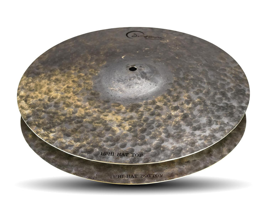 Dream Cymbals DMHH15 Dark Matter Series 15-Inch Hi-Hat Cymbals