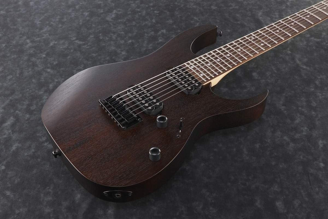 Ibanez RG Series RG7421 Fixed Bridge 7-String Electric Guitar Flat Walnut