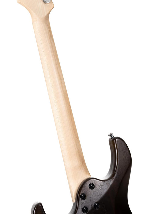 Cort G100 HH G Series Double Cutaway Electric Guitar, Open Pore Walnut