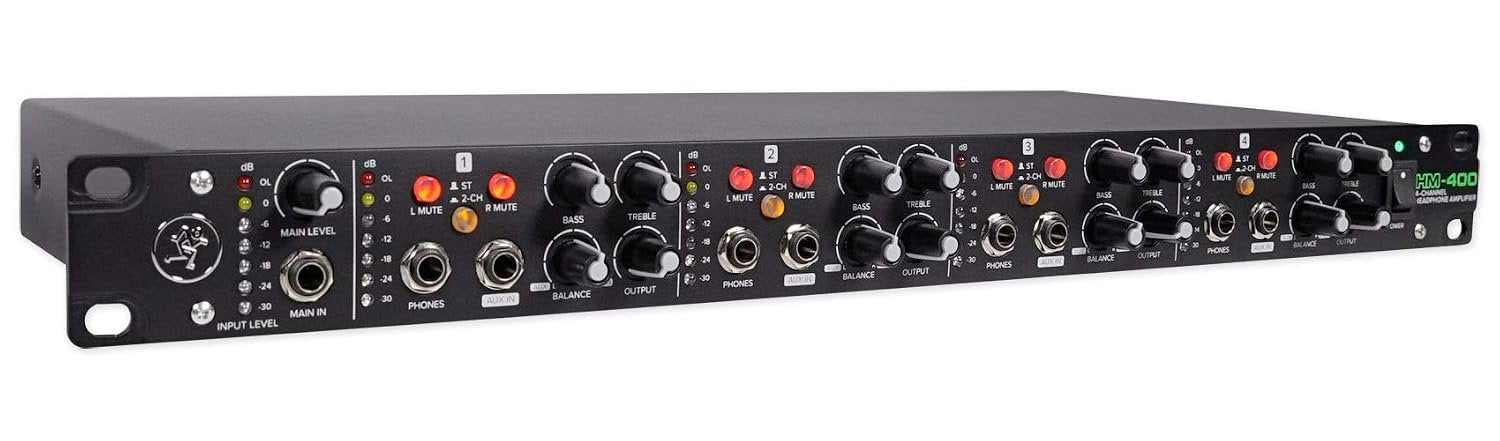 Mackie HM-400 4-Channel Headphone Amplifier