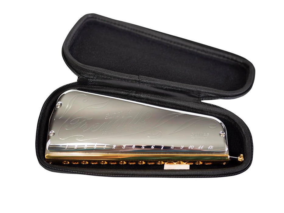 Suzuki SCT-128 Tremolo Chromatic Professional 16-Hole Chromatic Harmonica