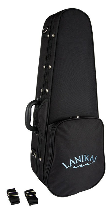 Lanikai Quilted Maple Red Stain Tenor A/E Ukulele (QM-RDCET)