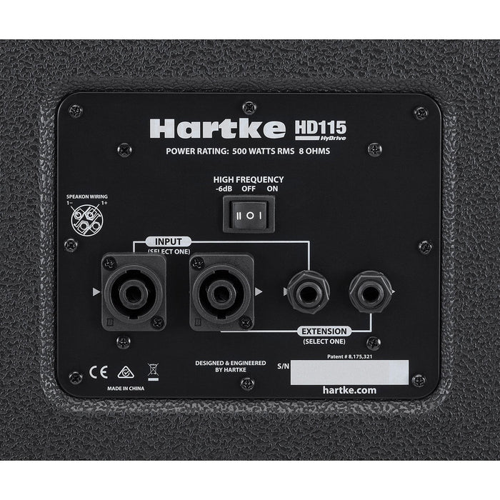 Hartke HyDrive HD115 500-Watt 1x15 Inches Bass Cabinet