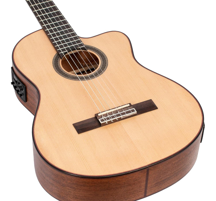 Valencia VC704CE 700 Series Classical Acoustic-Electric Guitar