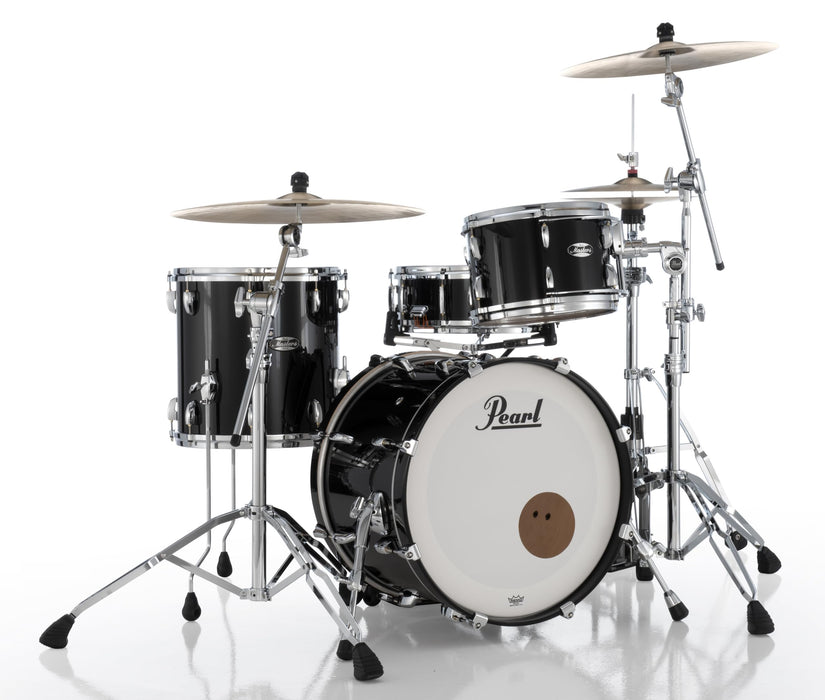 Pearl Masters Maple MM6 3-Piece Drum Shell Pack 20/14/12 Piano Black