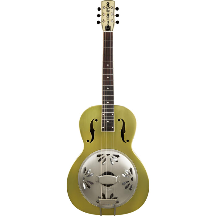 Gretsch LTD Roots Honey Dipper Resonator Guitar - Weathered Bell Bronze