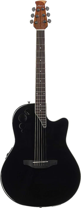 Ovation Applause 6 String Acoustic-Electric Guitar, Right, Vintage Varnish, Mid-Depth (AE44II-VV)