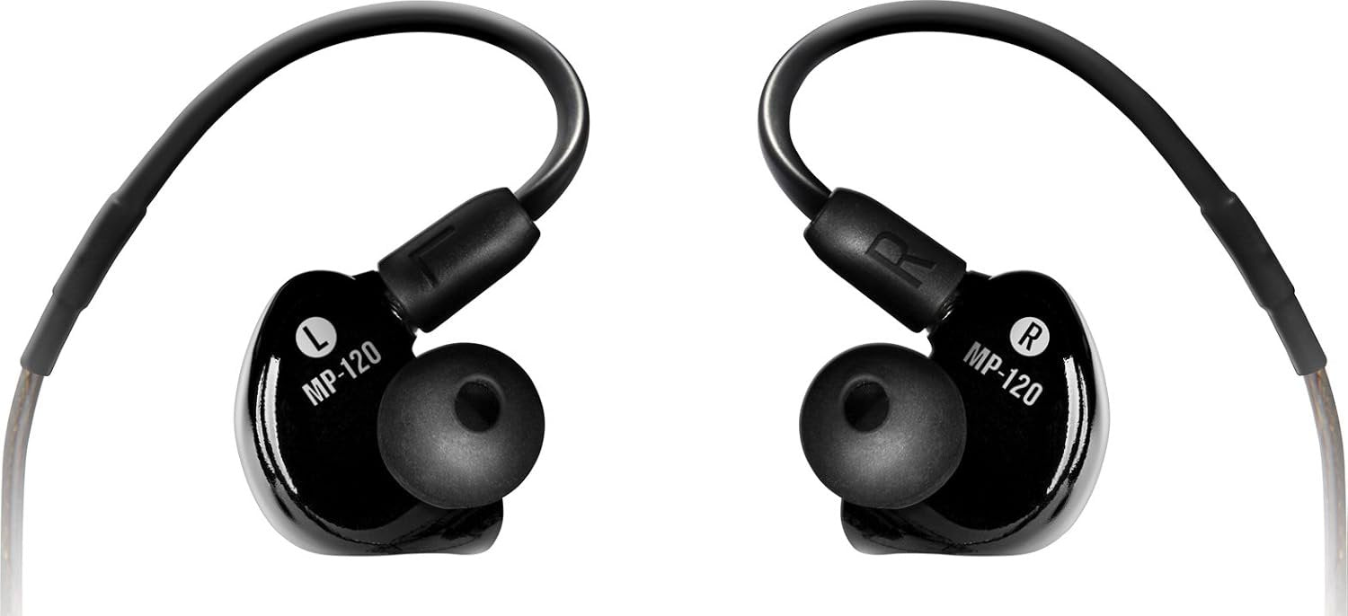Mackie MP Series In-Ear Headphones & Monitors with Triple Balance Armature Drivers (MP-360)