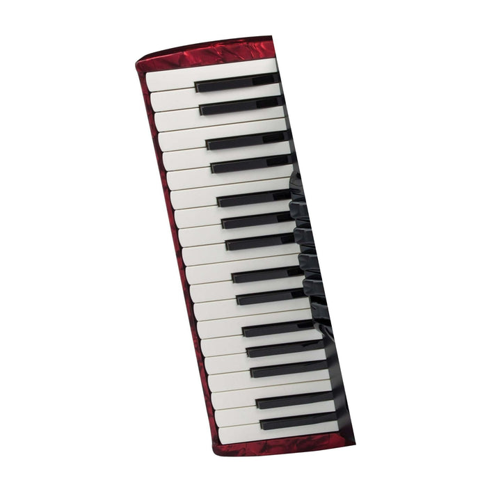 Hohner Bravo III 96 Chromatic Piano Key Accordion - Pearl Red (BR96RED)