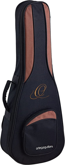 Ortega Guitars 4 String Lizard Series Acoustic-Electric Uke-Bass w/Bag, Right (LIZZY-BS-GB)