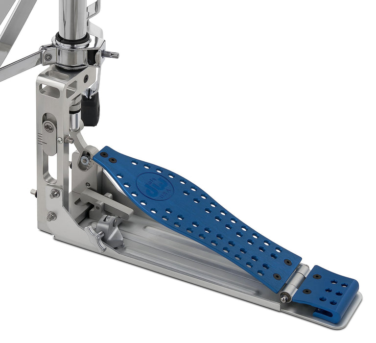 DW Series Colorboard Machined Direct Drive, Cobalt Edition 2-Leg Hi-Hat Stand (DWCPMDDHH2BL)
