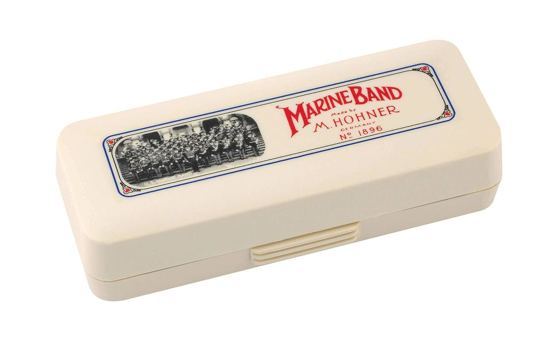 Hohner Accordions Hohner 1896BX Marine Band Harmonica, Key of B Natural Minor (1896BX-NMB)