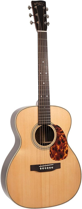 Recording King 6 String Acoustic Guitar, Right, Natural Gloss (RO-328)