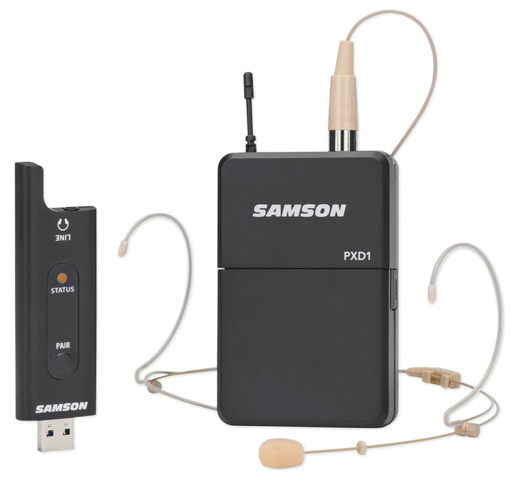 SAMSON XPD2 Headset USB Wireless Microphone System