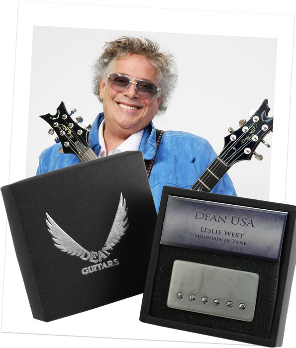Dean Guitars DPU LW SNC G Leslie West Bridge Mountain of Tone Satin Nickel G Electric Guitar