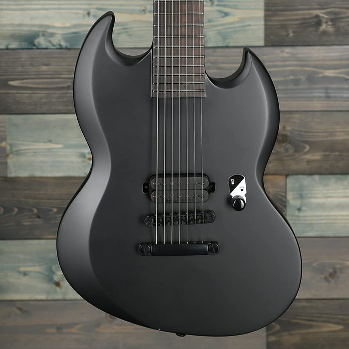 ESP LTD Viper-7 Black Metal - Black Satin