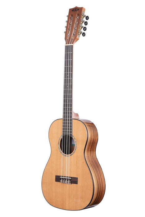 Kala Gloss Solid Cedar Top Acacia 8-String Baritone Ukulele (KA-SCAC-B8)