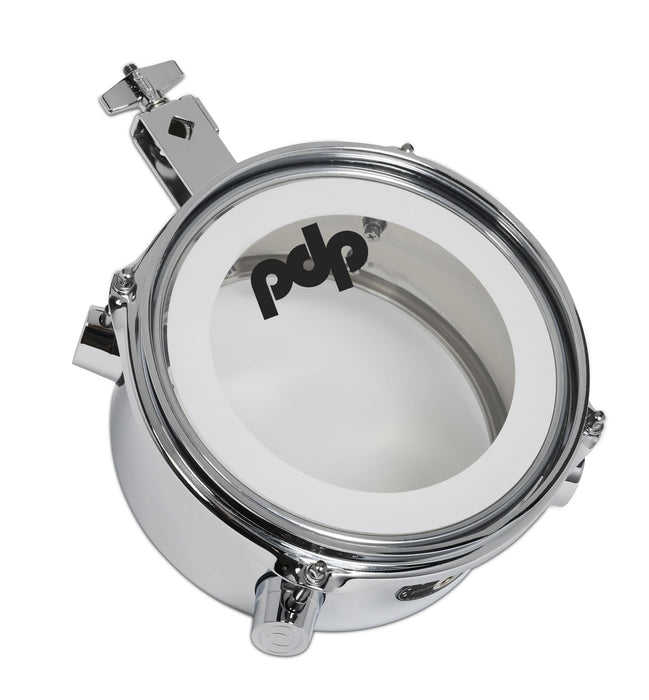 Pacific Drums by DW Mini Timbale, Chrome Plated Steel, 4X8