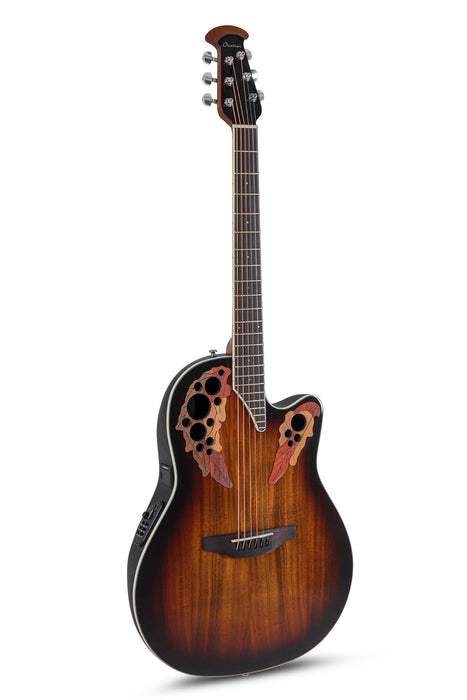Ovation Celebrity Elite Plus CE48P-KOAB A/E Guitar - Koa Burst