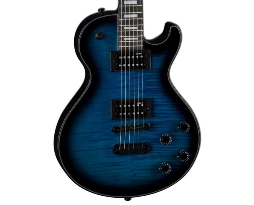 Dean Thoroughbred John Connolly Signature Guitar - Trans Blueburst (TB JC SEL TBB)