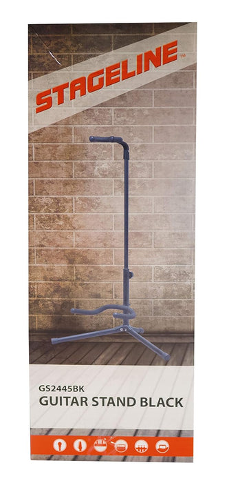 Stageline GS2445BK Budget Guitar Stand - Black