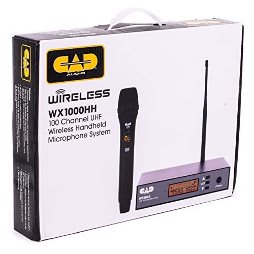 CAD Audio UHF Wireless Handheld Microphone System (WX1000HH-U)