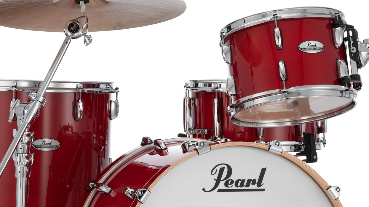 Pearl PMX Professional Series 3-Piece Drum Shell Pack 22/16/12 Sequoia Red Optimount