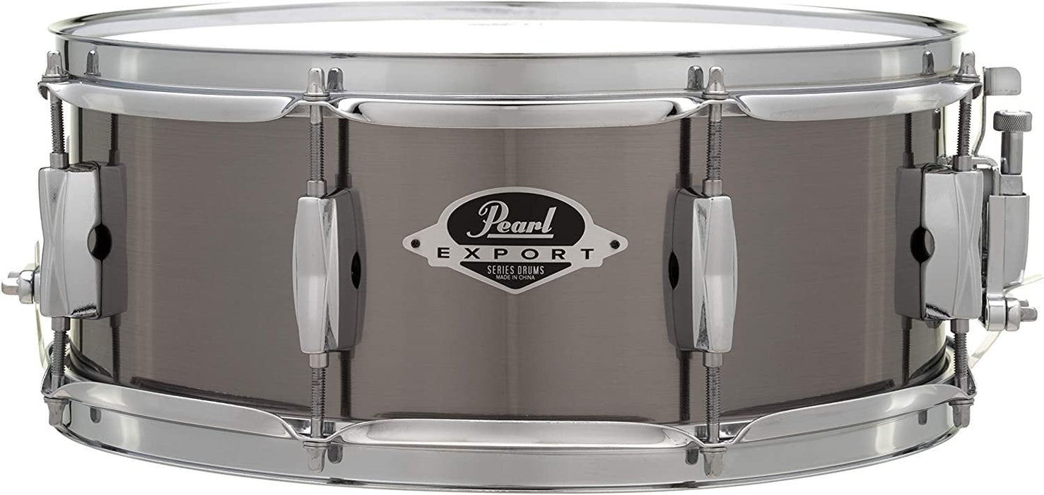 Pearl EXX725S/C 5-Piece Export New Fusion Drum Set with Hardware - Smokey Chrome